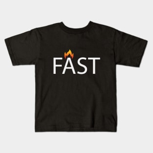 Fast going fast artsy Kids T-Shirt